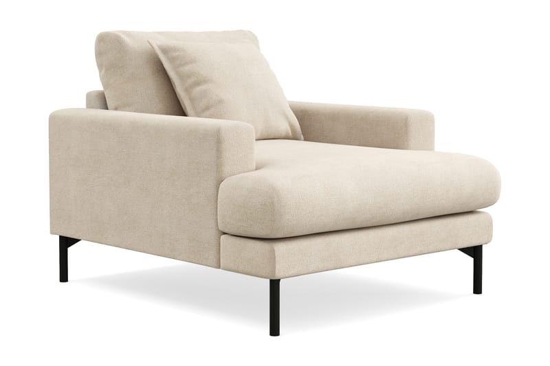 Menard Premium Fåtölj i Chenille - Beige - Möbler - Stolar & fåtöljer - Fåtölj