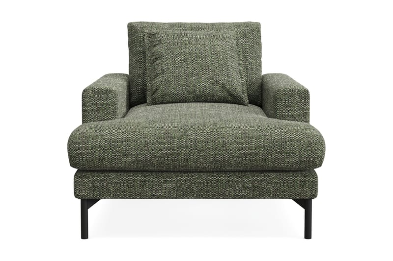 Menard Premium Fåtölj i Chenille - Grön - Möbler - Stolar & fåtöljer - Fåtölj