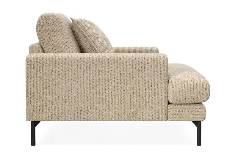 Menard Premium Fåtölj i Chenille - Beige - Möbler - Stolar & fåtöljer - Fåtölj