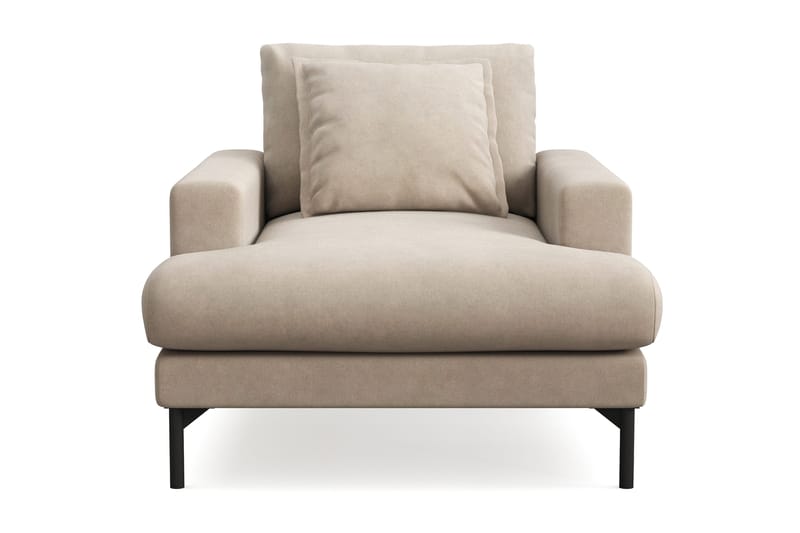 Menard Premium Fåtölj i Tyg - Beige - Möbler - Stolar & fåtöljer - Fåtölj