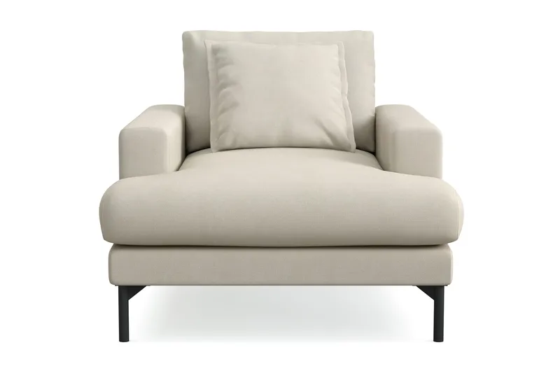 Menard Premium Fåtölj i Tyg - Beige - Möbler - Stolar & fåtöljer - Fåtölj