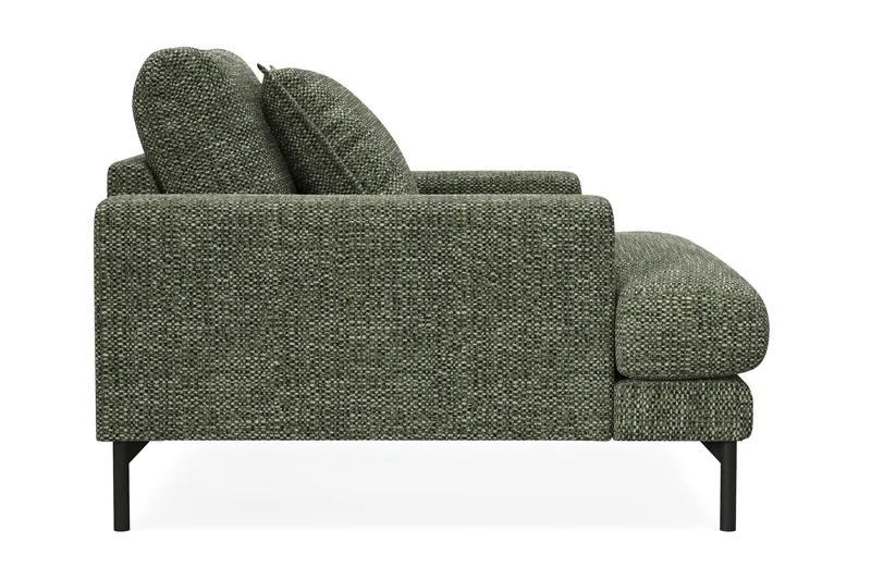 Menard Premium Fåtölj i Chenille - Grön - Möbler - Stolar & fåtöljer - Fåtölj