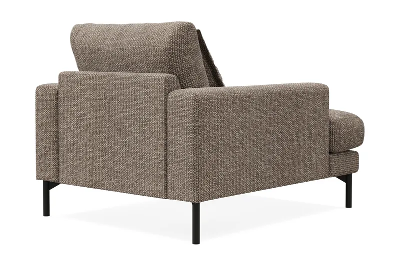 Menard Premium Fåtölj i Chenille - Brun - Möbler - Stolar & fåtöljer - Fåtölj