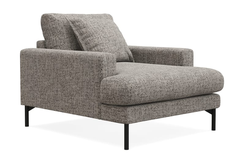 Menard Premium Fåtölj i Chenille - Grå - Möbler - Stolar & fåtöljer - Fåtölj