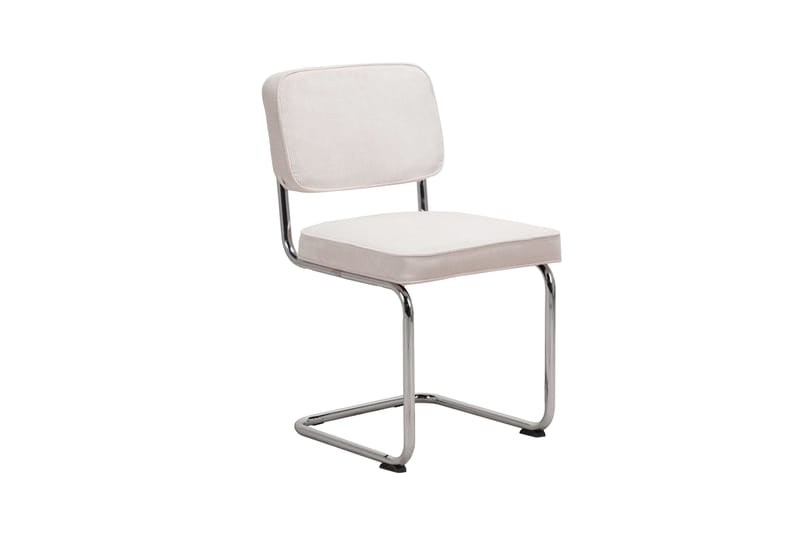 Milva Matstol i Manchester Retro, Beige/Krom