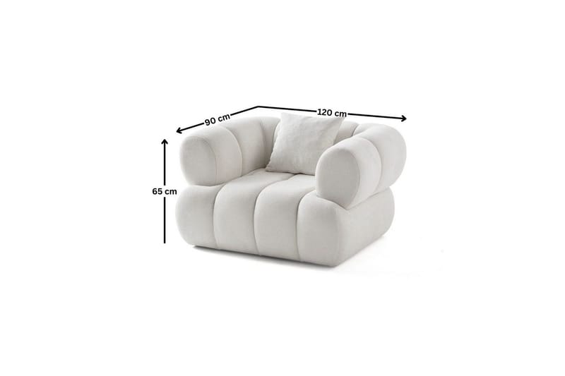 Mississauga Fåtölj - Vit - Möbler - Stolar & fåtöljer - Fåtölj