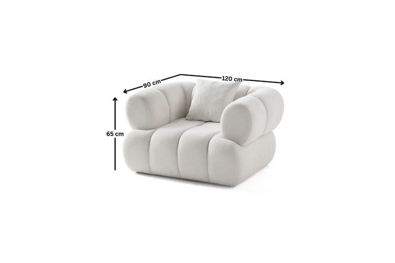 Mississauga Fåtölj - Vit - Möbler - Stolar & fåtöljer - Fåtölj