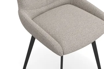 Mora Matstol & Köksstol med Snurrfunktion Klädd i Tyg - Beige - Möbler - Stolar & fåtöljer - Matstol & köksstol