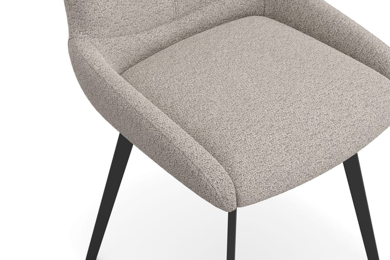 Mora Matstol & Köksstol med Snurrfunktion Klädd i Tyg - Mörkbeige - Möbler - Stolar & fåtöljer - Matstol & köksstol