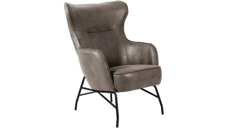 Morvella Fåtölj - Grå - Möbler - Stolar & fåtöljer - Fåtölj - Öronlappsfåtölj