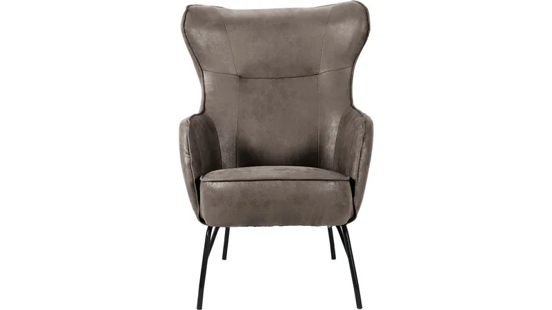 Morvella Fåtölj - Grå - Möbler - Stolar & fåtöljer - Fåtölj - Öronlappsfåtölj