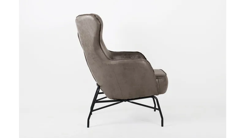 Morvella Fåtölj - Grå - Möbler - Stolar & fåtöljer - Fåtölj - Öronlappsfåtölj