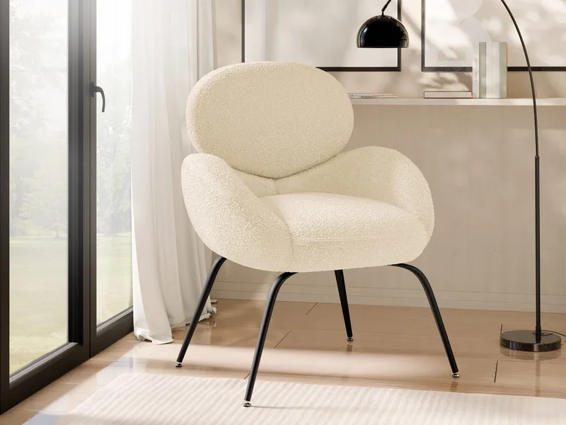 Neylin Fåtölj - Beige - Möbler - Stolar & fåtöljer - Fåtölj