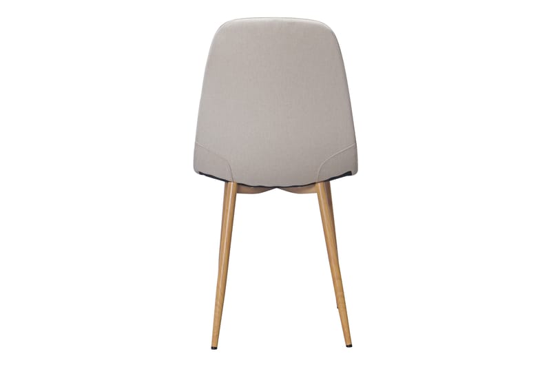 Nibe Matstol - Beige/Metallben Ek - Möbler - Stolar & fåtöljer - Matstol & köksstol