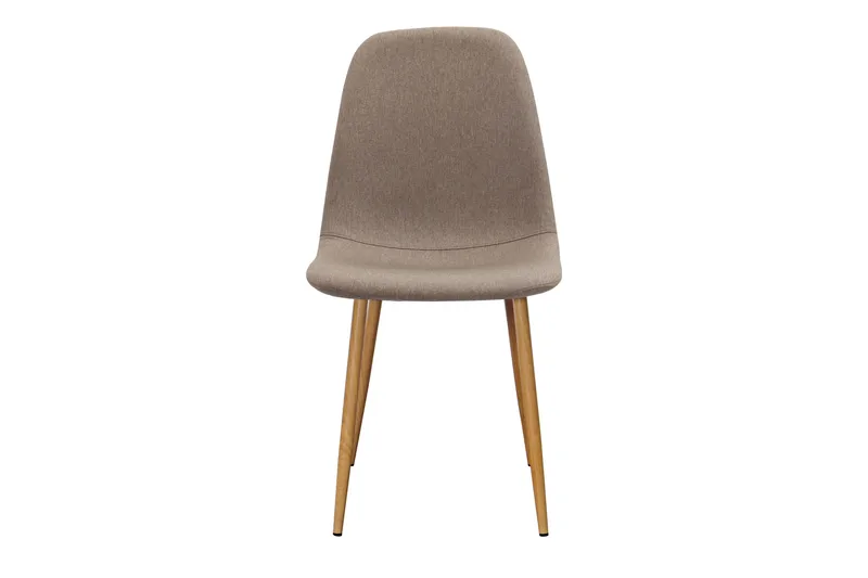 Nibe Matstol - Brun/Metallben Ek - Möbler - Stolar & fåtöljer - Matstol & köksstol