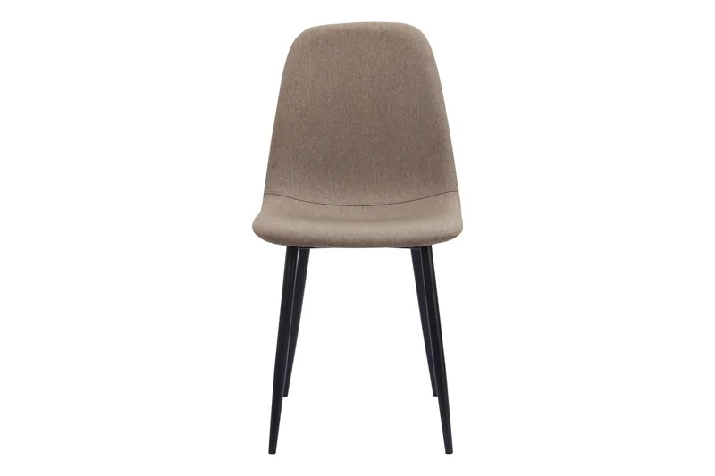 Nibe Matstol - Brun/Metallben Svart - Möbler - Stolar & fåtöljer - Matstol & köksstol