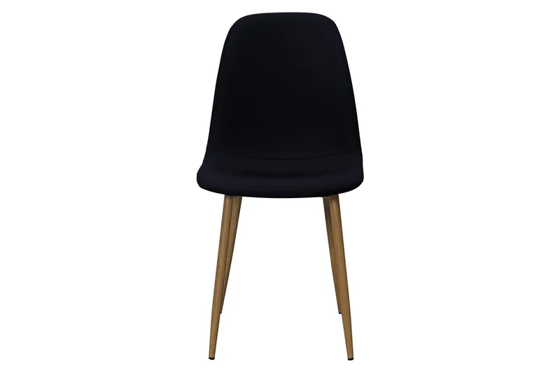 Nibe Matstol - Svart/Metallben Ek - Möbler - Stolar & fåtöljer - Matstol & köksstol