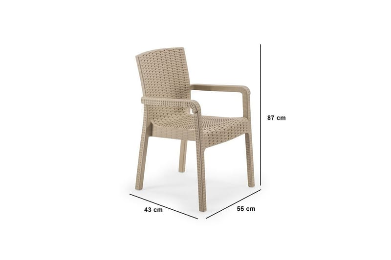 Omber Matstol - Beige - Möbler - Stolar & fåtöljer - Matstol & köksstol