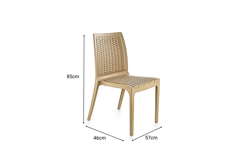 Omber Matstol - Beige - Möbler - Stolar & fåtöljer - Matstol & köksstol