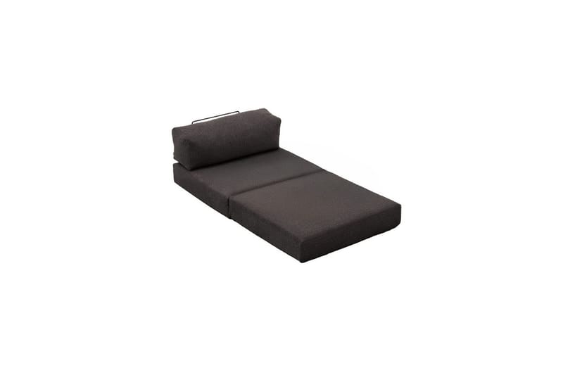 1-sits soffa Selorbury Vila Antracit - Antracit - Möbler - Stolar & fåtöljer - Pall & puff - Sittpuff