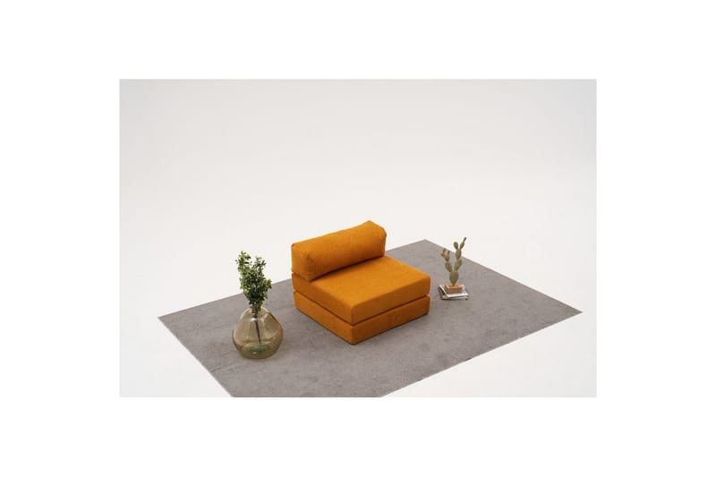 1-sits soffa Selorbury Vila Apelsin - Apelsin - Möbler - Stolar & fåtöljer - Pall & puff - Sittpuff