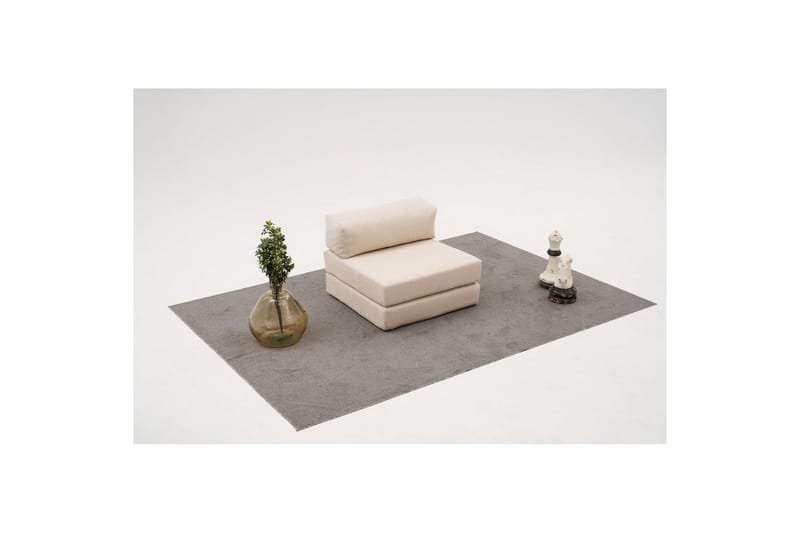 1-sits soffa Selorbury Vila Grädde - Grädde - Möbler - Stolar & fåtöljer - Pall & puff - Sittpuff