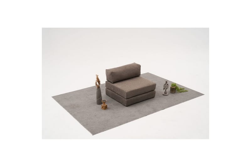 1-sits soffa Selorbury Vila Grå - Grå - Möbler - Stolar & fåtöljer - Pall & puff - Sittpuff