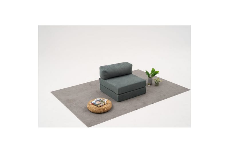 1-sits soffa Selorbury Vila Grön - Grön - Möbler - Stolar & fåtöljer - Pall & puff - Sittpuff