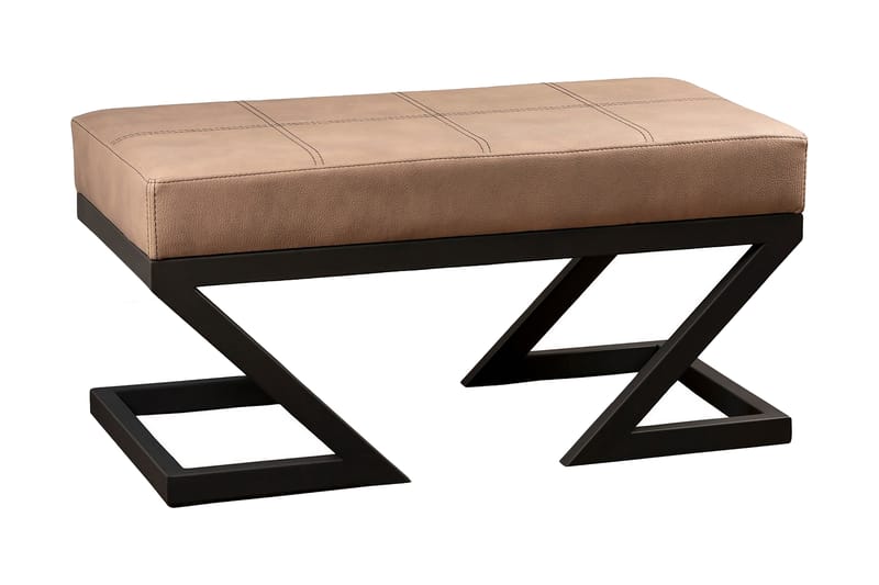 Agordina Sittpall - Beige/Svart - Möbler - Stolar & fåtöljer - Pall & puff