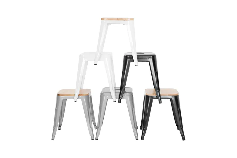 Amparo Pall - Grå - Möbler - Stolar & fåtöljer - Pall & puff