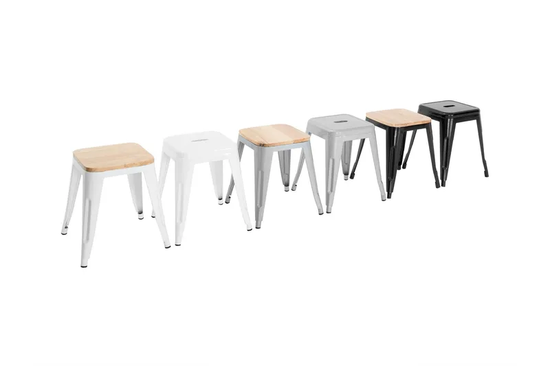 Amparo Pall - Grå - Möbler - Stolar & fåtöljer - Pall & puff