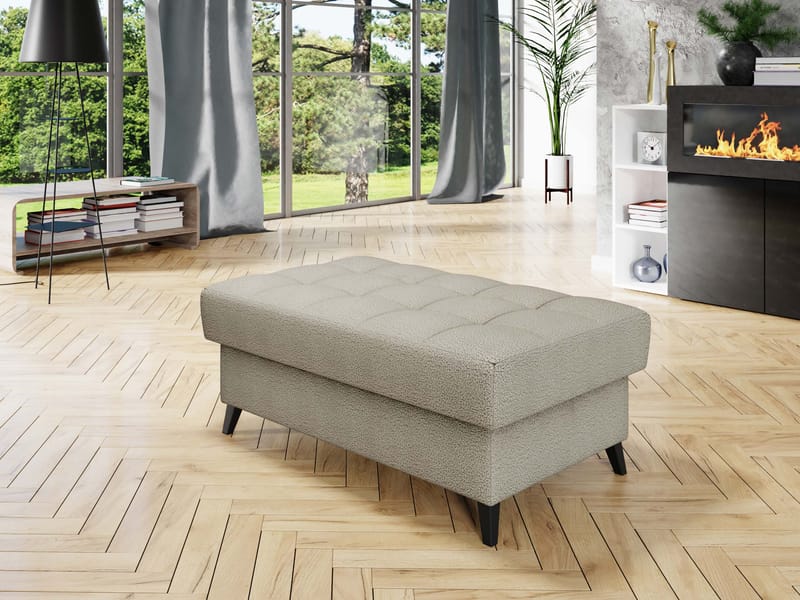 Amshyttan Fotpall 106 cm - Beige - Möbler - Stolar & fåtöljer - Pall & puff - Fotpall