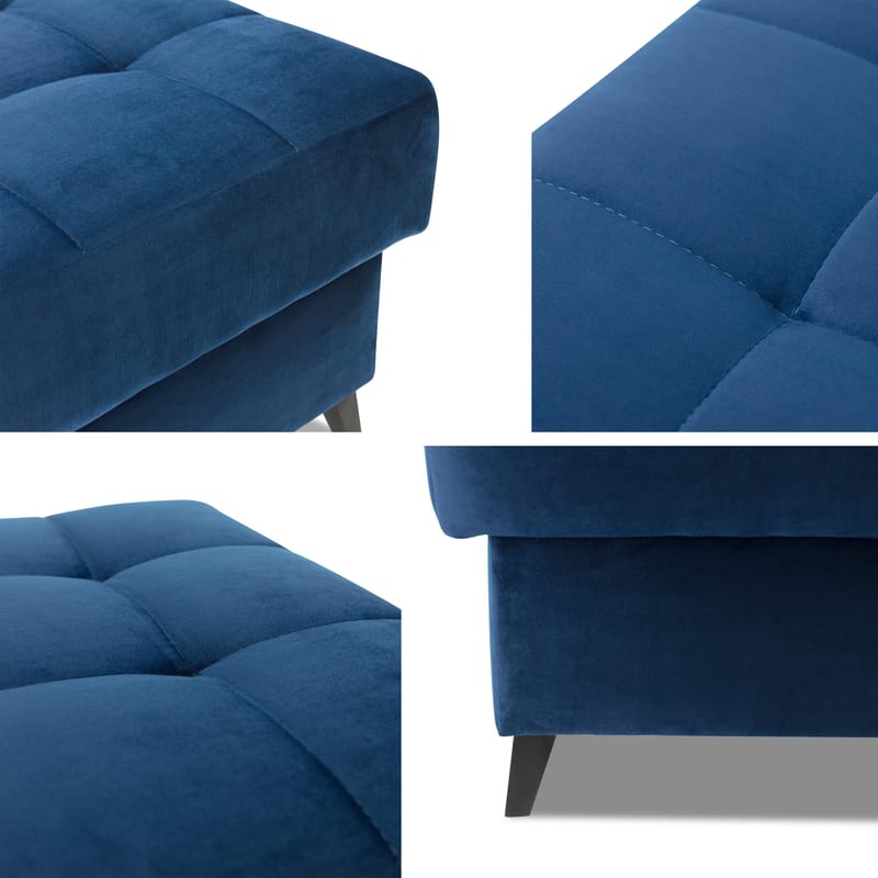 Amshyttan Fotpall 106 cm - Blå - Möbler - Stolar & fåtöljer - Pall & puff - Fotpall