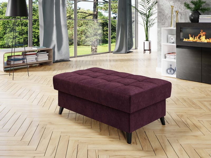 Amshyttan Fotpall 106 cm - Lila - Möbler - Stolar & fåtöljer - Pall & puff - Fotpall