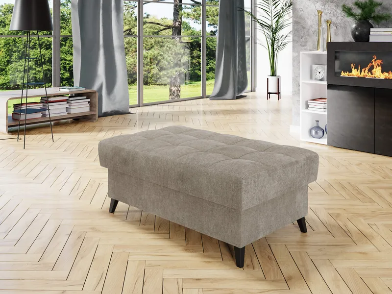 Amshyttan Fotpall 67 cm - Beige - Möbler - Stolar & fåtöljer - Pall & puff - Sittpuff
