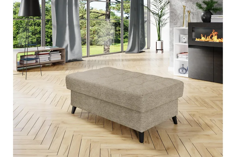 Amshyttan Sittpuff - Beige - Möbler - Stolar & fåtöljer - Pall & puff - Sittpuff