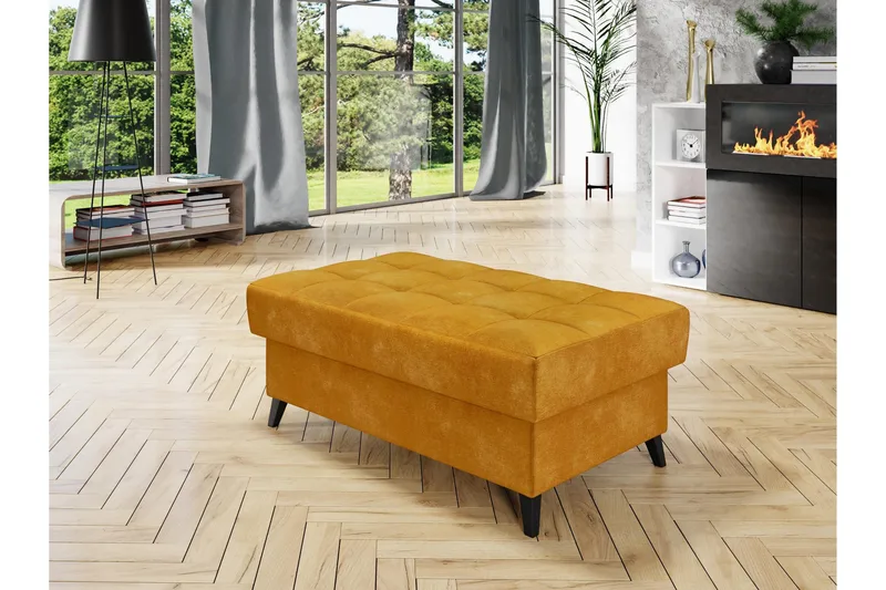 Amshyttan Sittpuff - Orange - Möbler - Stolar & fåtöljer - Pall & puff - Sittpuff