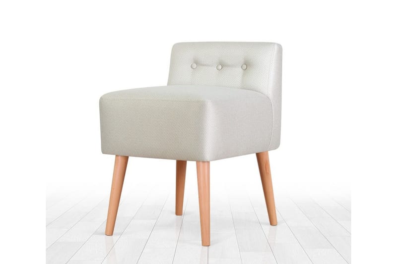 Anaro Sittpuff 43 cm Rektangulär - Beige - Möbler - Stolar & fåtöljer - Pall & puff - Sittpuff
