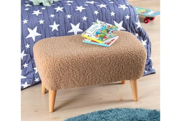 Anaro Sittpuff 61 cm Rektangulär - Brun - Möbler - Stolar & fåtöljer - Pall & puff - Sittpuff