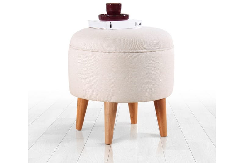 Anaro Sittpuff Rund, Beige