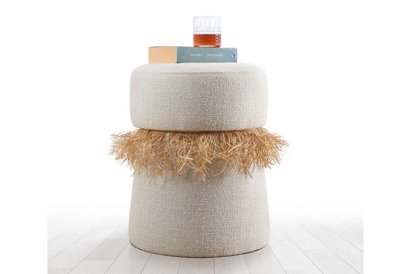 Anaro Sittpuff Rund, Beige