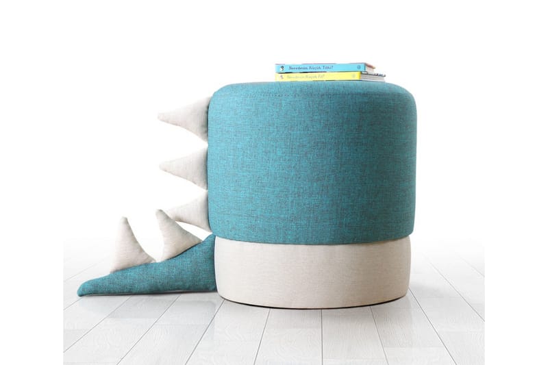 Anaro Sittpuff Rund, Blå