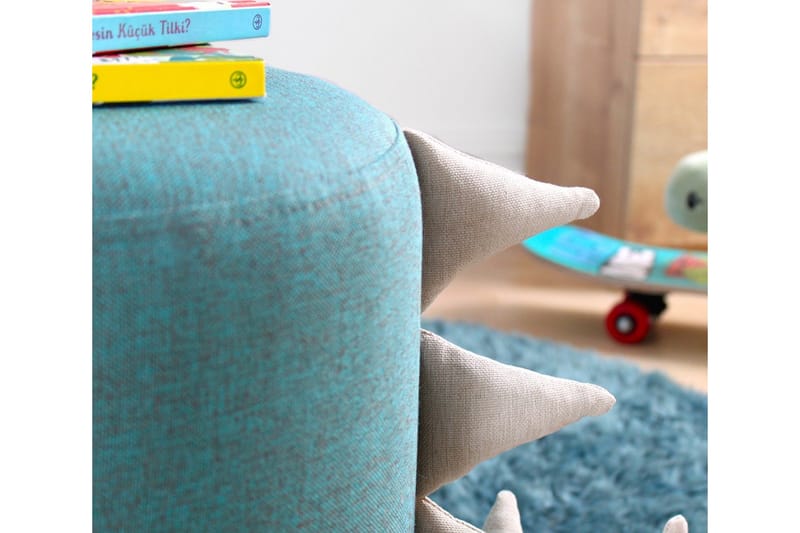 Anaro Sittpuff Rund - Blå - Möbler - Stolar & fåtöljer - Pall & puff - Sittpuff