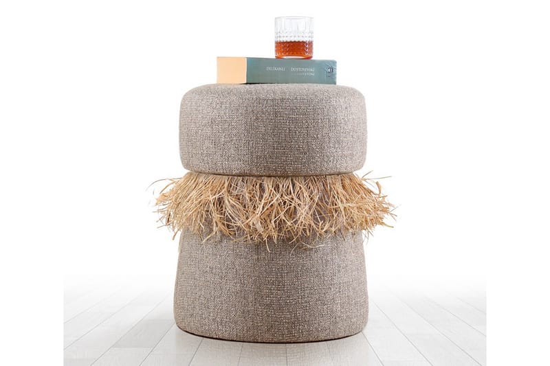 Anaro Sittpuff Rund, Brun