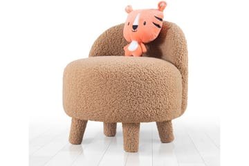 Anaro Sittpuff Rund - Brun - Möbler - Stolar & fåtöljer - Pall & puff - Sittpuff