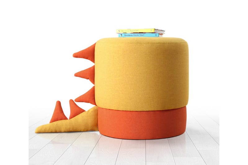 Anaro Sittpuff Rund - Gul - Möbler - Stolar & fåtöljer - Pall & puff - Sittpuff