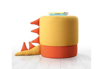 Anaro Sittpuff Rund - Gul - Möbler - Stolar & fåtöljer - Pall & puff - Sittpuff