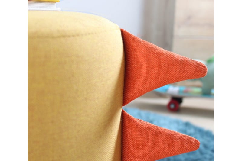 Anaro Sittpuff Rund - Gul - Möbler - Stolar & fåtöljer - Pall & puff - Sittpuff