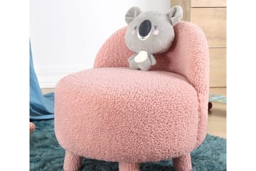 Anaro Sittpuff Rund - Rosa - Möbler - Stolar & fåtöljer - Pall & puff - Sittpuff