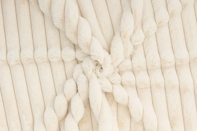 Arken Lyx Rektangulär Fotpall i Manchester - Beige - Möbler - Stolar & fåtöljer - Pall & puff - Fotpall